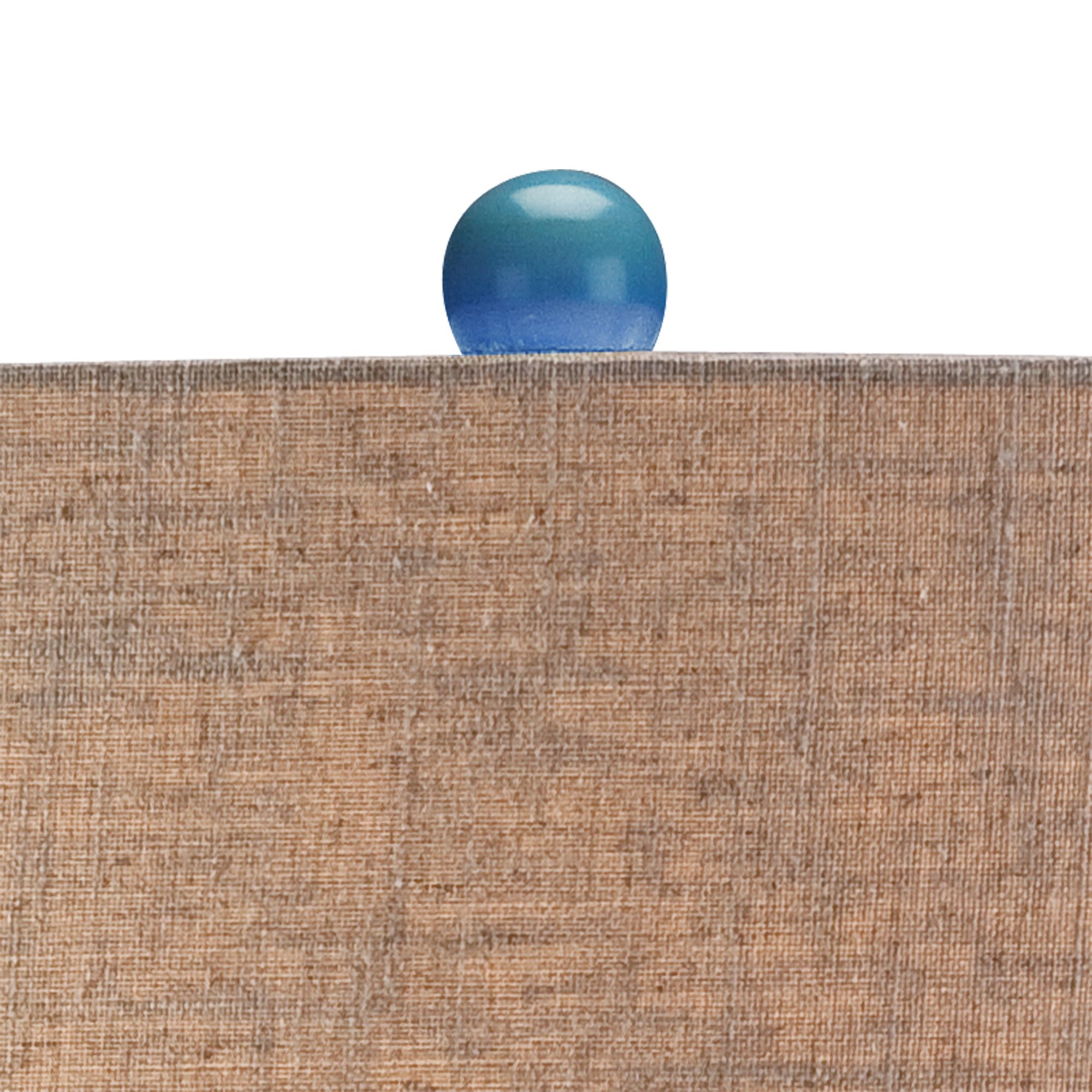 Image 3 Possini Euro Amberina 36" High Teal Blue Modern Ceramic Table Lamp more views