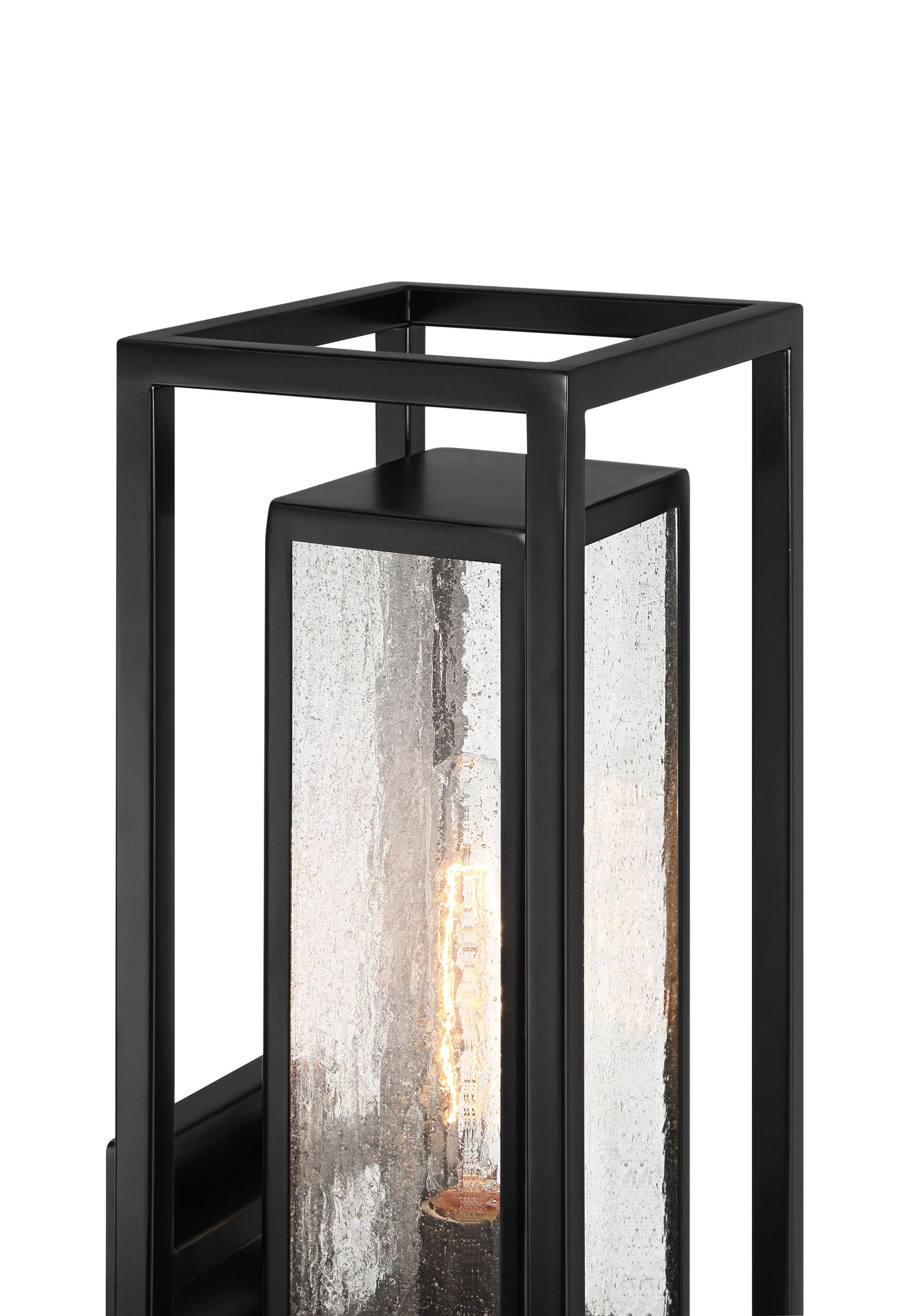 Image 3 Possini Euro Amir 18" High Black Outdoor Wall Light Set of 2 more views