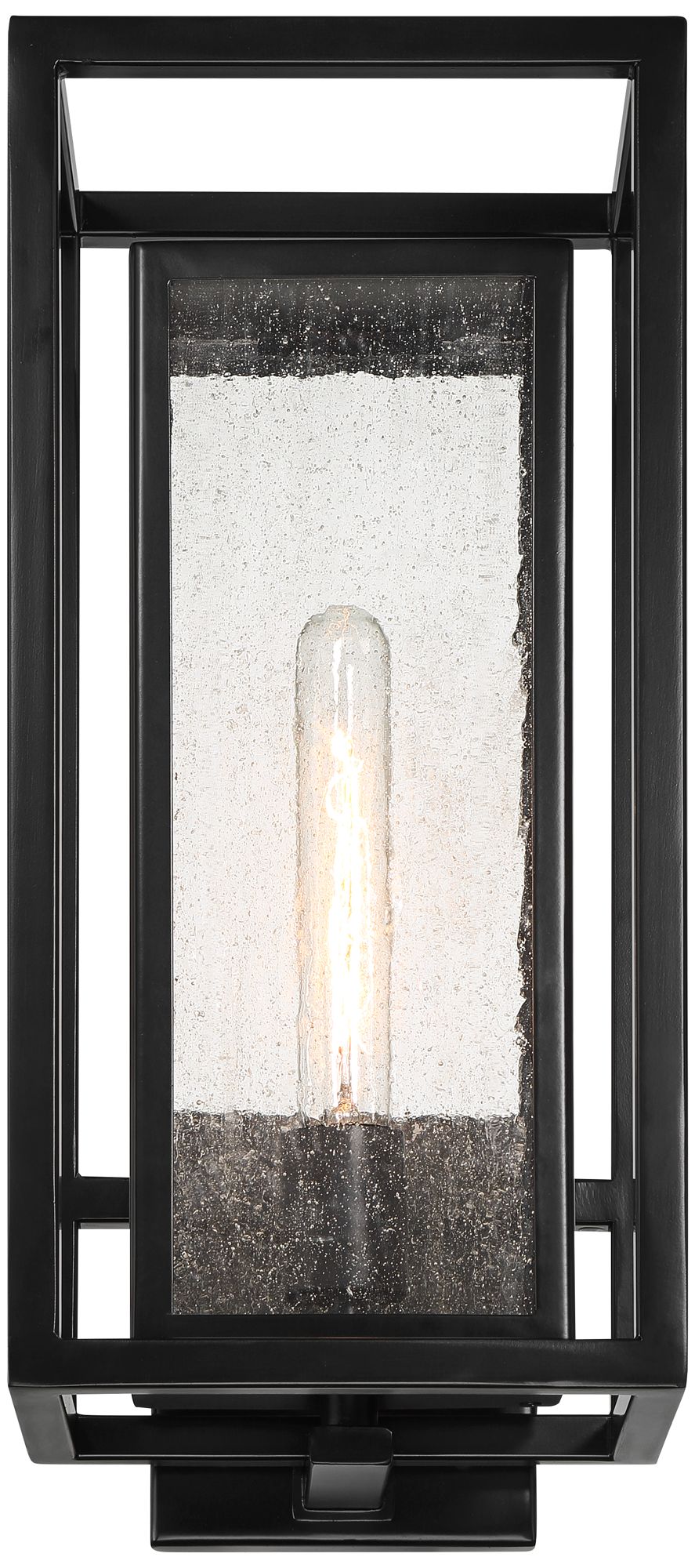 Image 5 Possini Euro Amir 18" High Black Outdoor Wall Light Set of 2 more views