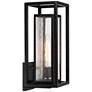 7_Possini Euro Amir 18" High Black Outdoor Wall Light Set of 2 more views