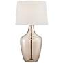 2_Possini Euro Ania 31" Champagne Glass Jar Table Lamp with USB Dimmer