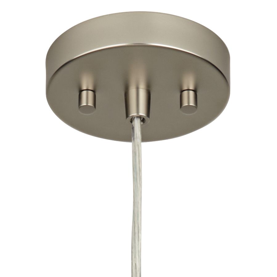 Image 3 Possini Euro Annabelle 7 1/2"W White Glass Mini Pendant Set of 2 more views