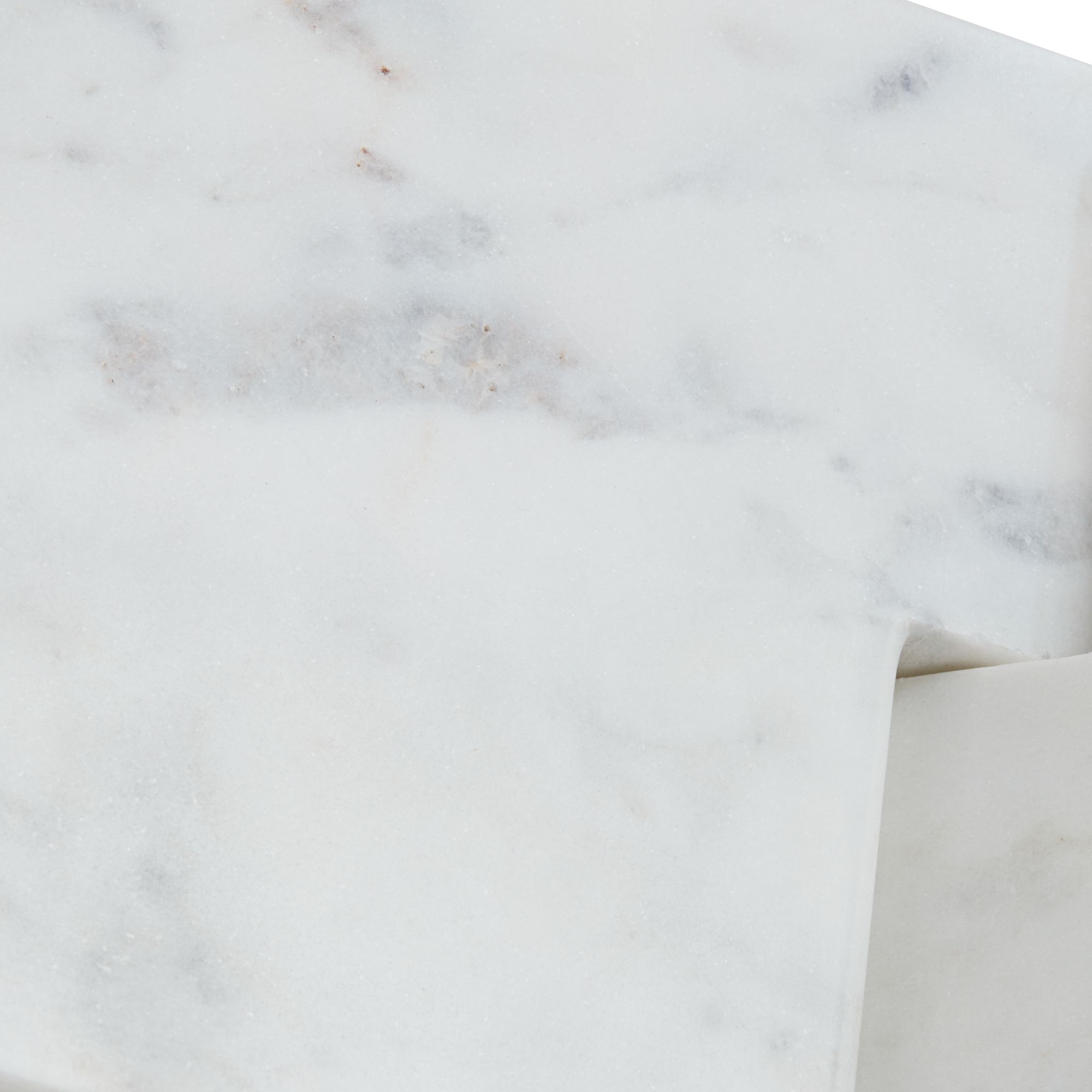 Image 3 Possini Euro Annalin 7 1/2" Wide White Marble Decorative Book Holder more views
