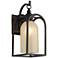 Possini Euro Anthony 14 3/4" High Bronze Outdoor Wall Light