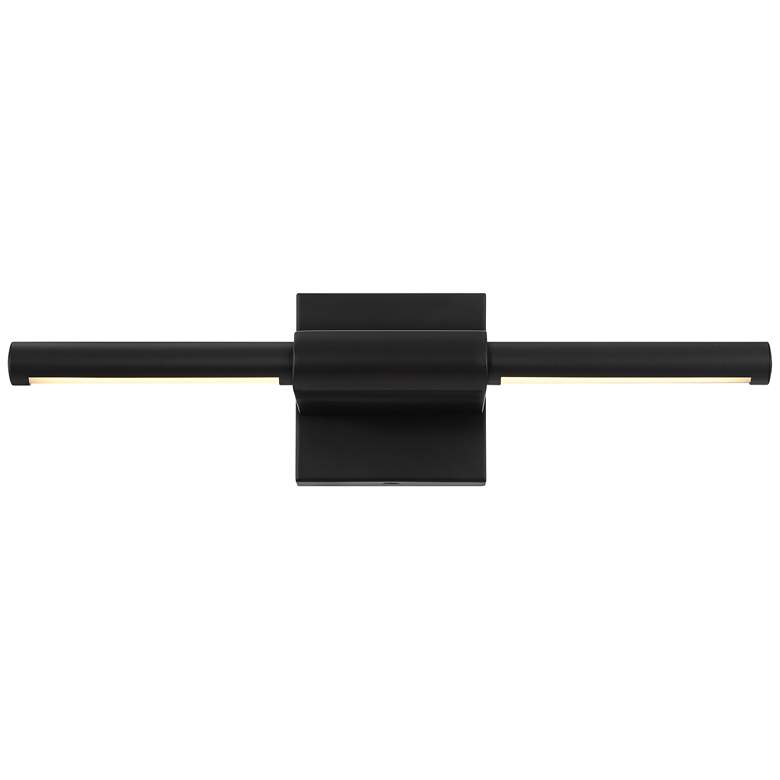 Image 4 Possini Euro Anthony 17" Wide Black LED Picture Light more views