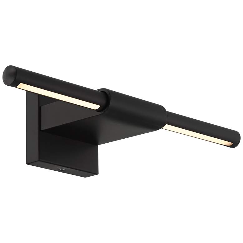 Image 6 Possini Euro Anthony 17" Wide Black LED Picture Light more views