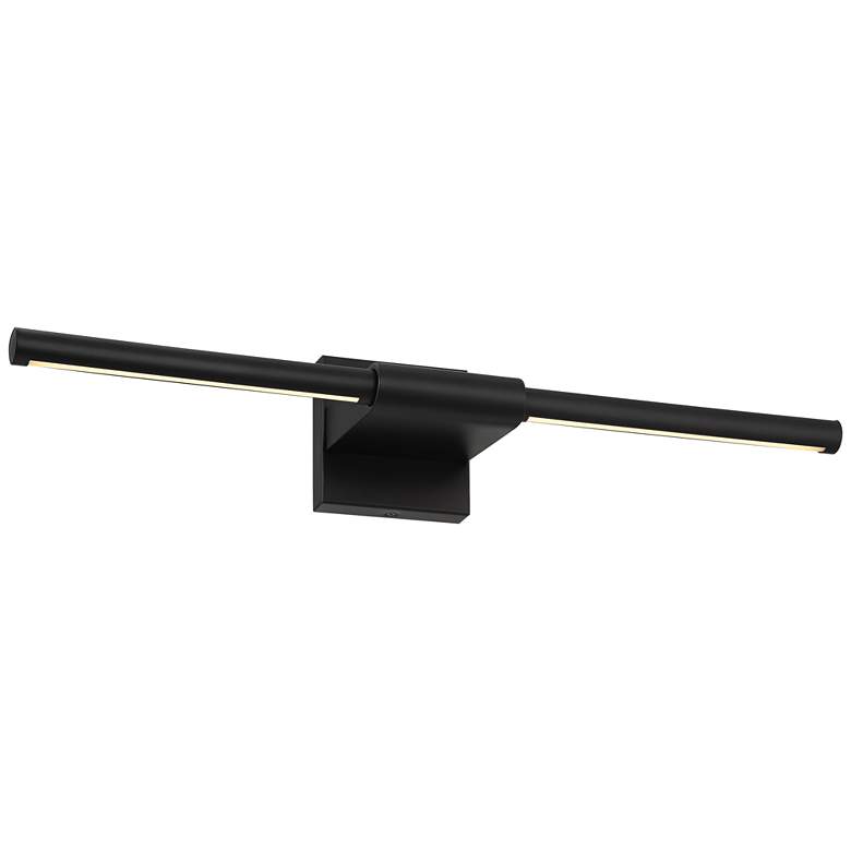 Image 2 Possini Euro Anthony 24" Wide Black ED Picture Light