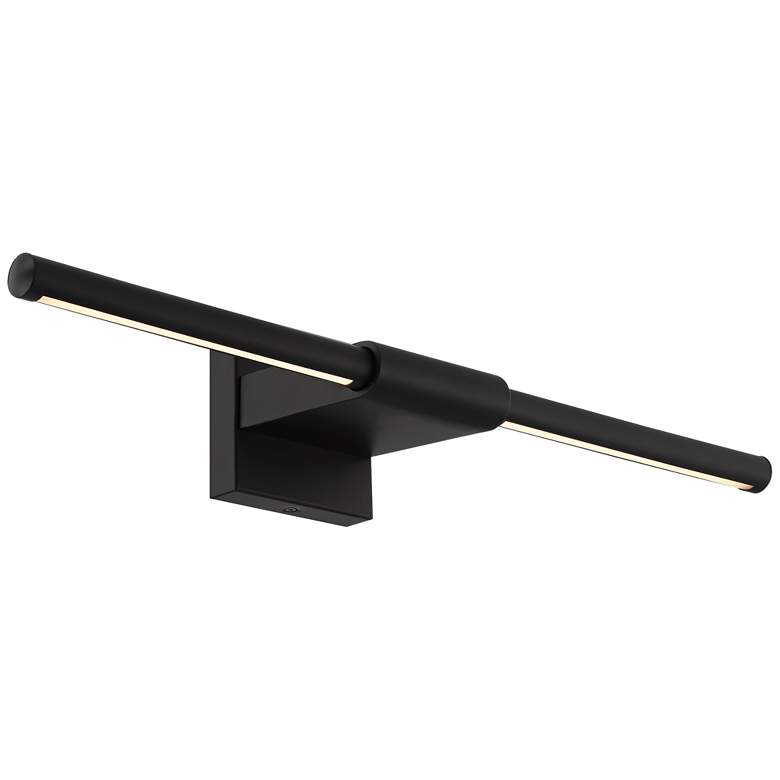 Image 6 Possini Euro Anthony 24" Wide Black ED Picture Light more views