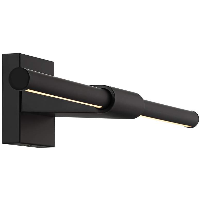 Image 7 Possini Euro Anthony 24" Wide Black ED Picture Light more views