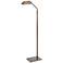 Possini Euro Antique Brass Halogen Pharmacy Floor Lamp