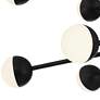 Thumbnail3 of Possini Euro Antony 25" Wide Black 16-Light LED Sputnik Pendant more views