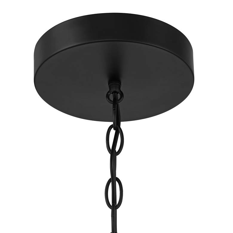 Image 5 Possini Euro Antony 25" Wide Black 16-Light LED Sputnik Pendant more views