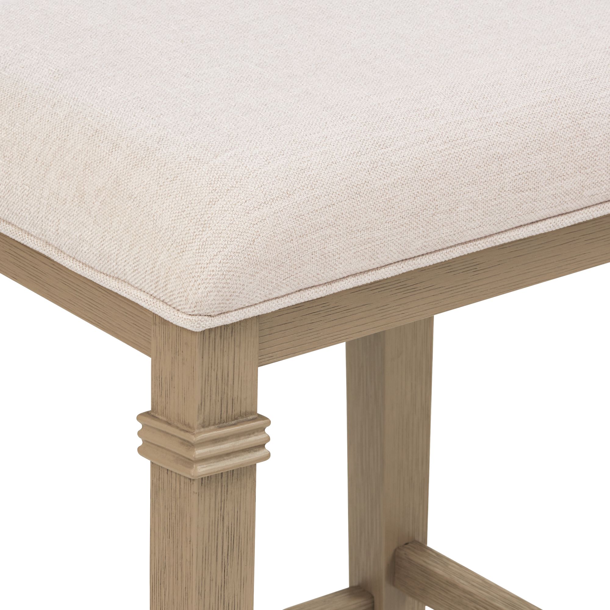 Image 3 Possini Euro Arabella 25 1/2"H Gray Backless Counter Stool Set of 2 more views