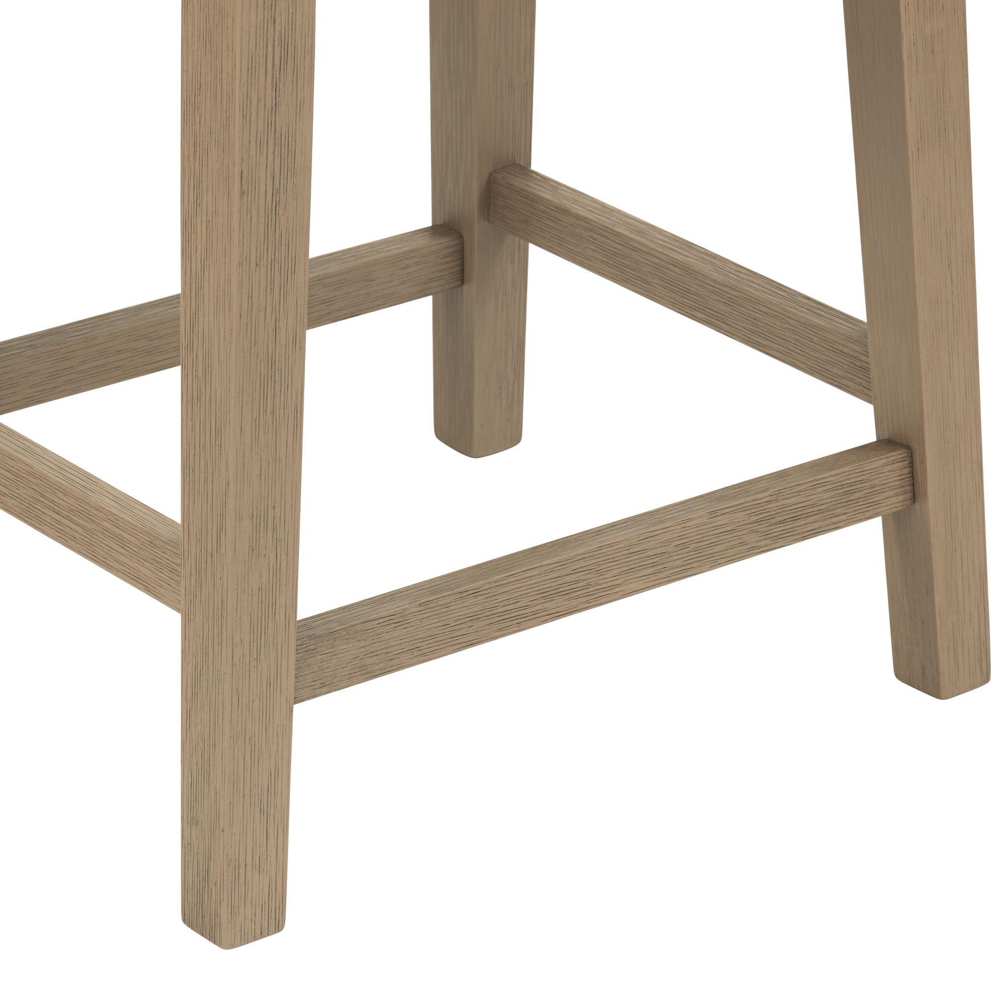 Image 4 Possini Euro Arabella 25 1/2"H Gray Backless Counter Stool Set of 2 more views
