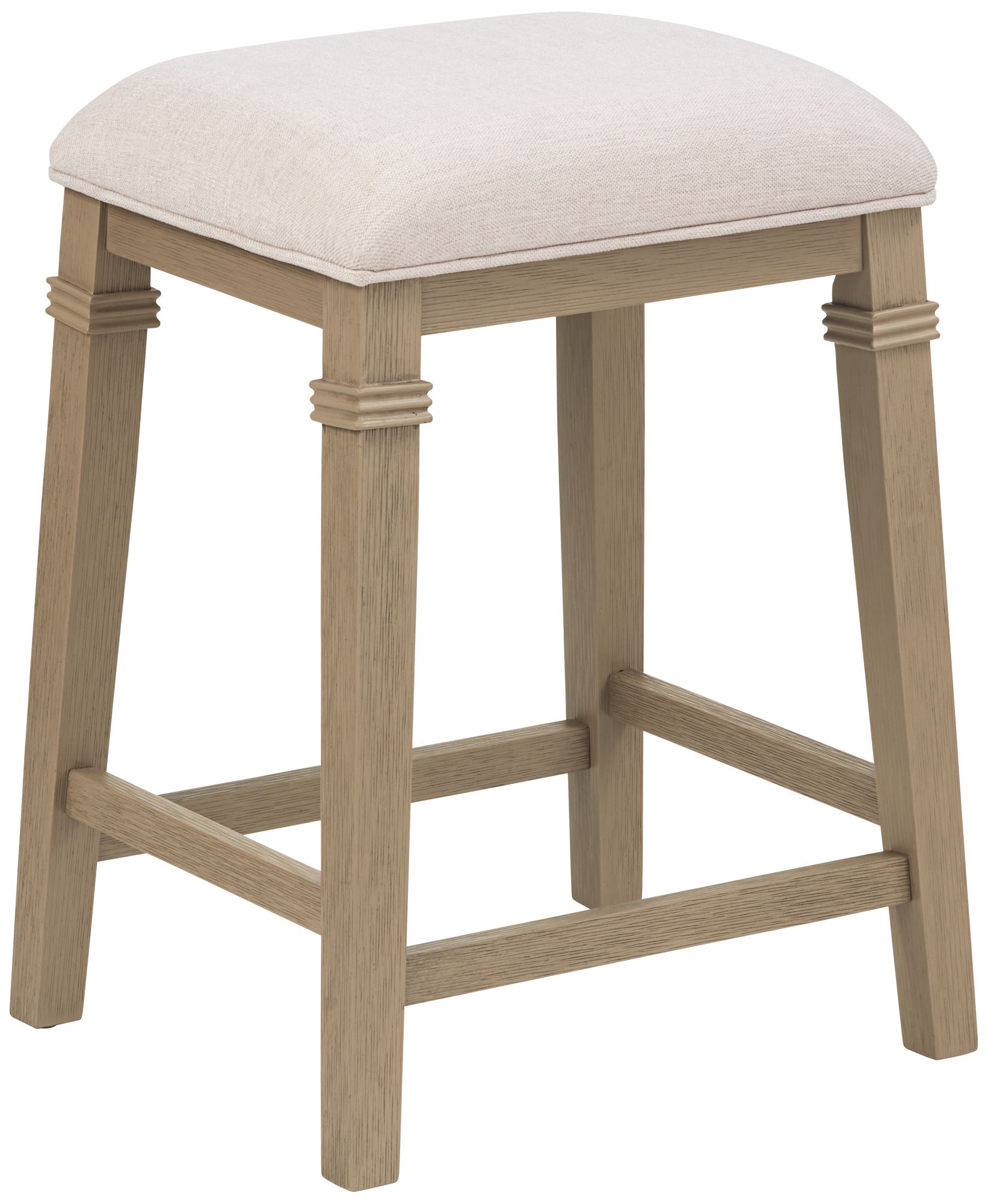 Image 5 Possini Euro Arabella 25 1/2"H Gray Backless Counter Stool Set of 2 more views