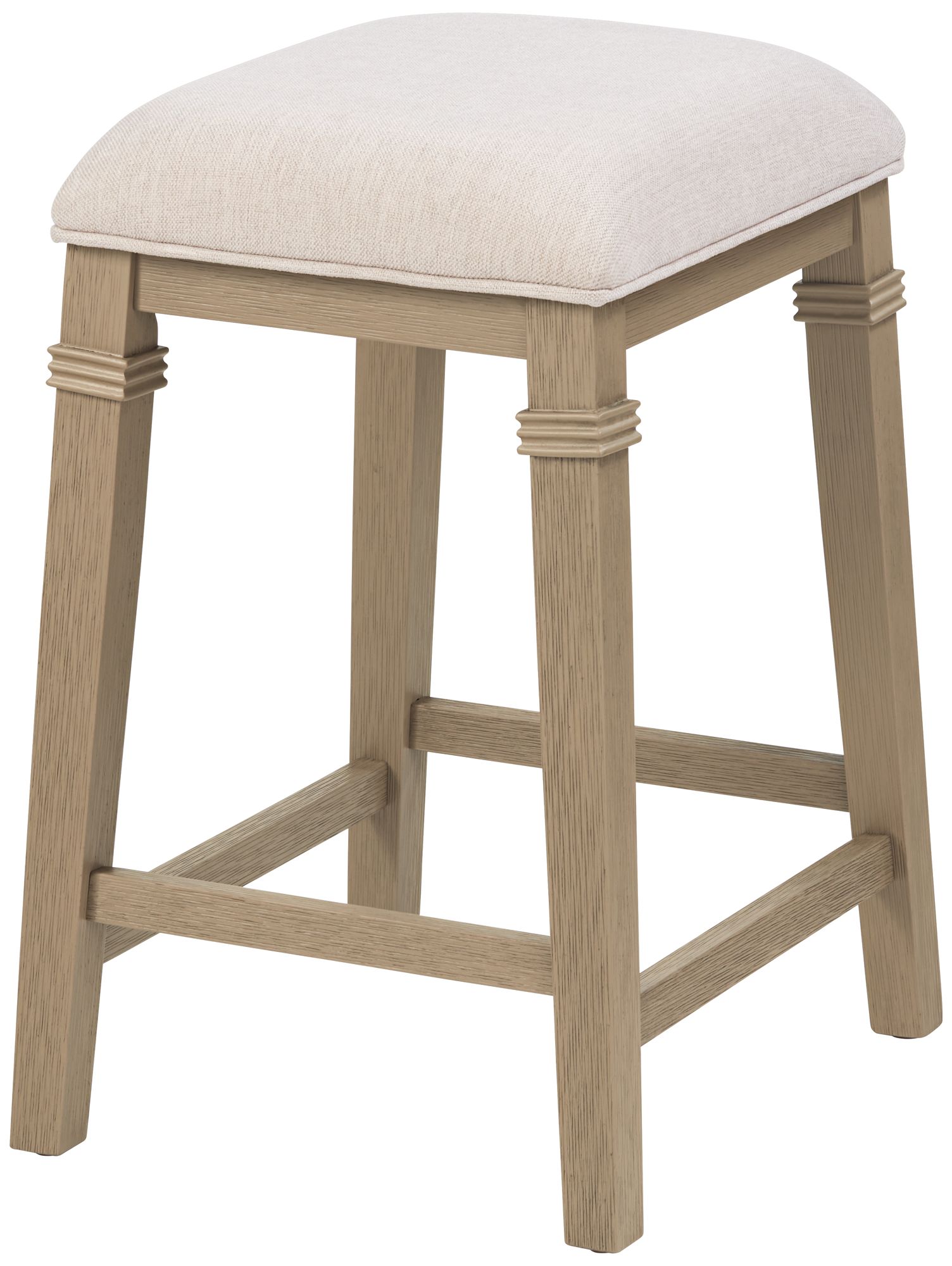 Image 7 Possini Euro Arabella 25 1/2"H Gray Backless Counter Stool Set of 2 more views