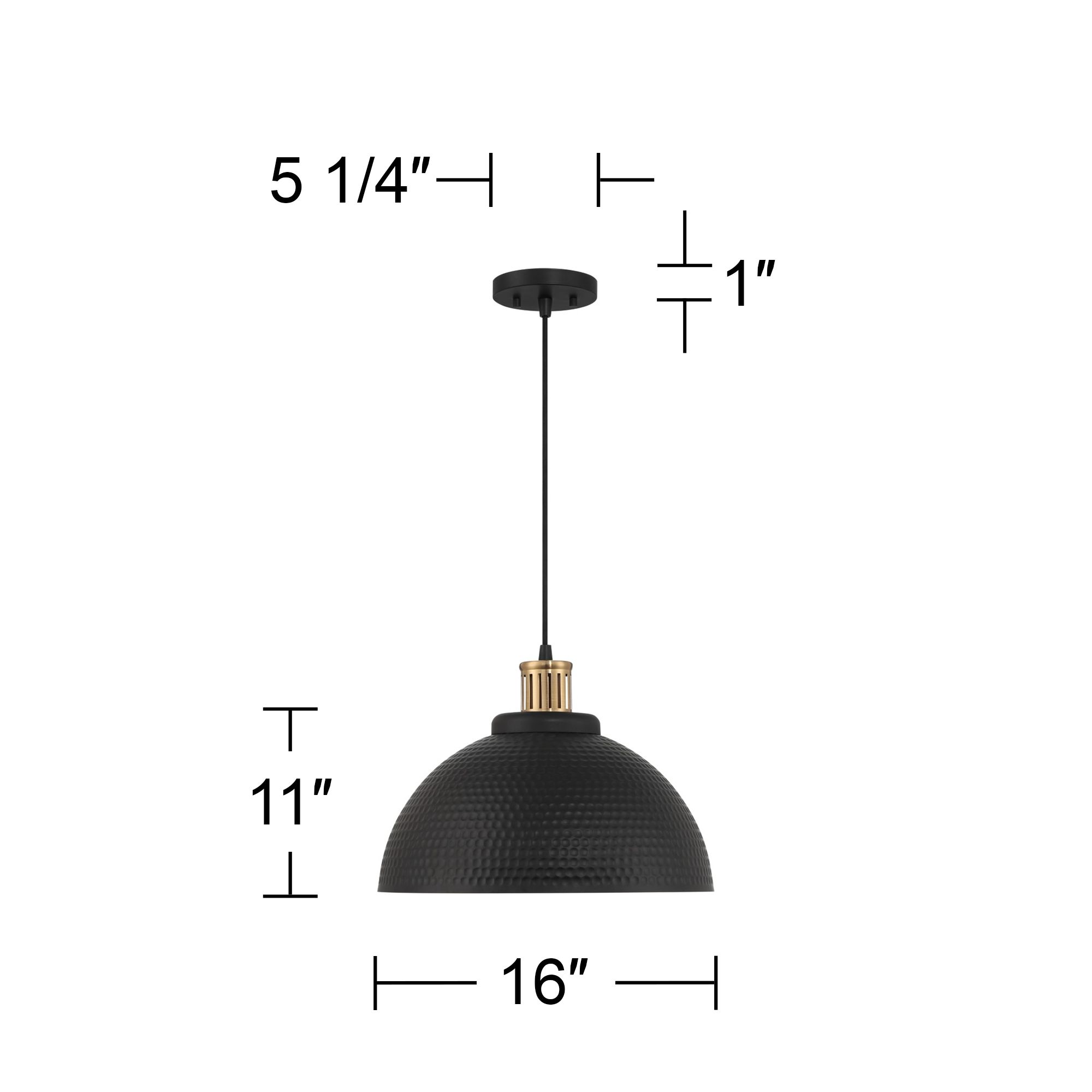 Watch A Video About the Possini Euro Araceli Black and Gold Dome Metal Pendant Light