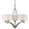 Possini Euro Ariano 27 1/4" Wide Brushed Nickel Modern Chandelier