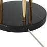7_Possini Euro Arielle 67" Brass and Gray Bubble Glass Tree Floor Lamp more views