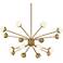 Possini Euro Aries 30"W Soft Gold 16-Light LED Chandelier