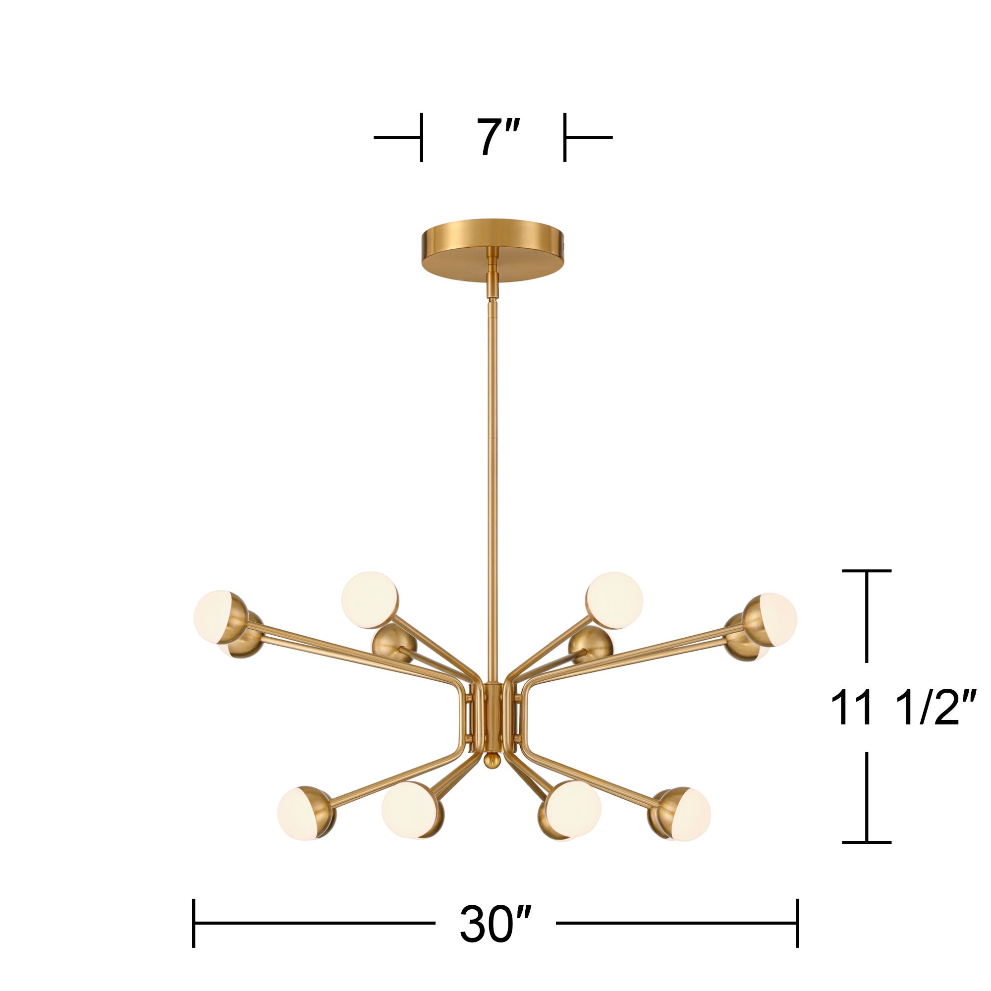 Watch A Video About the Possini Euro Aries 30 W Soft Gold 16 Light LED Chandelier