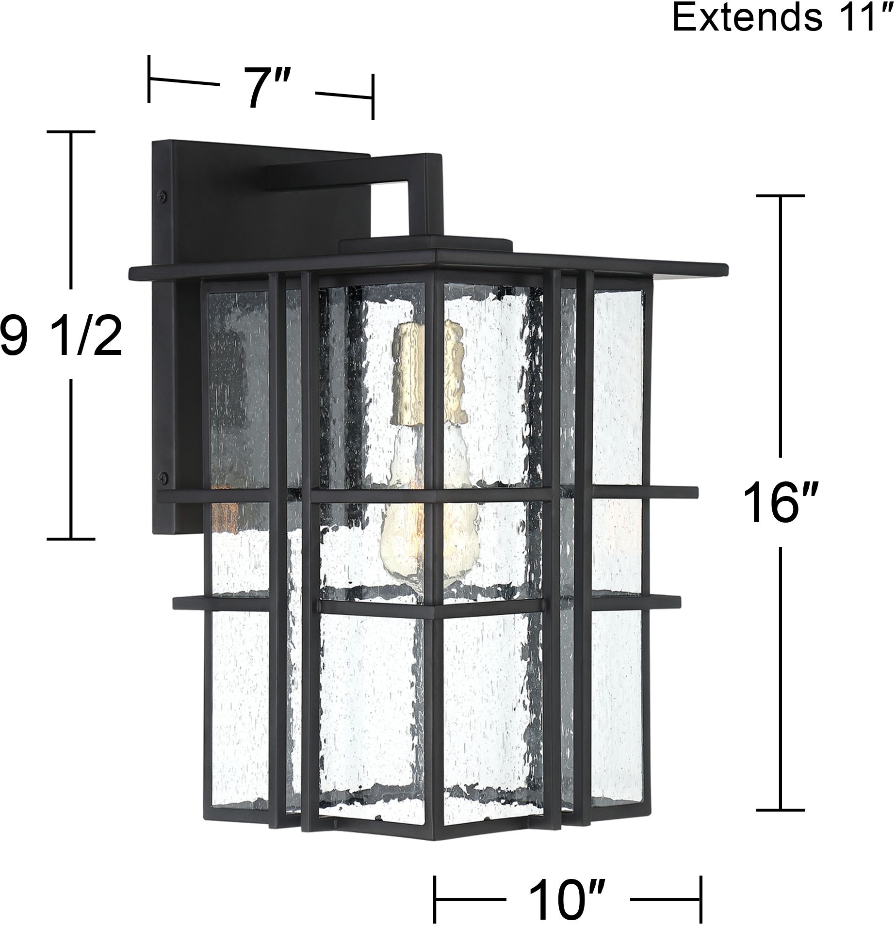 Watch A Video About the Possini Euro Arley Black Finish Outdoor Wall Lights Set of 2