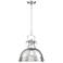 Possini Euro Arlo 15 3/4" Wide Chrome Pendant Light