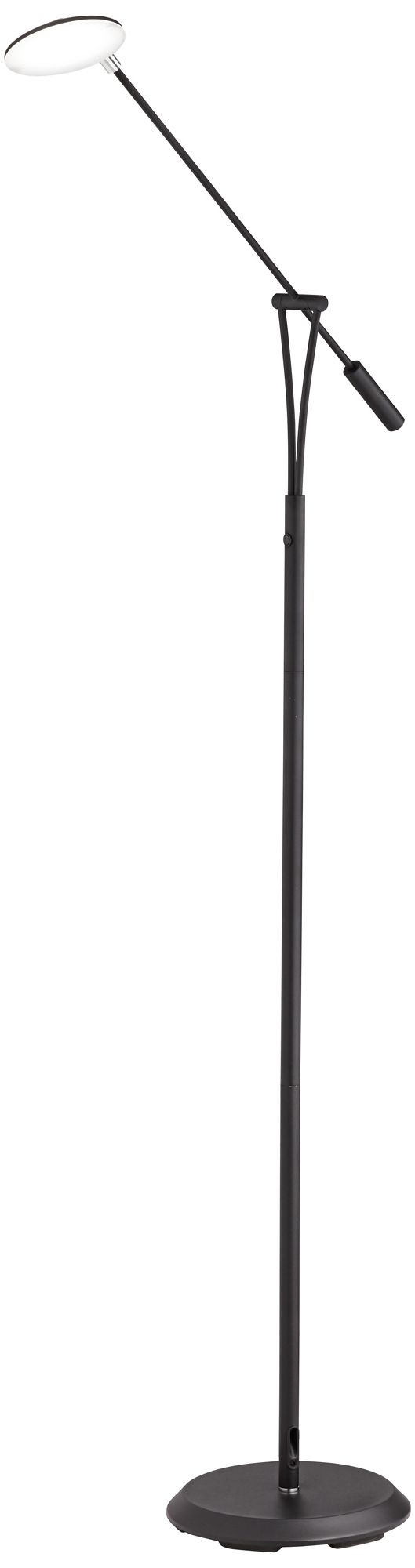Possini Euro Arnie Adjustable Modern LED Pharmacy Floor Lamps Set of 2