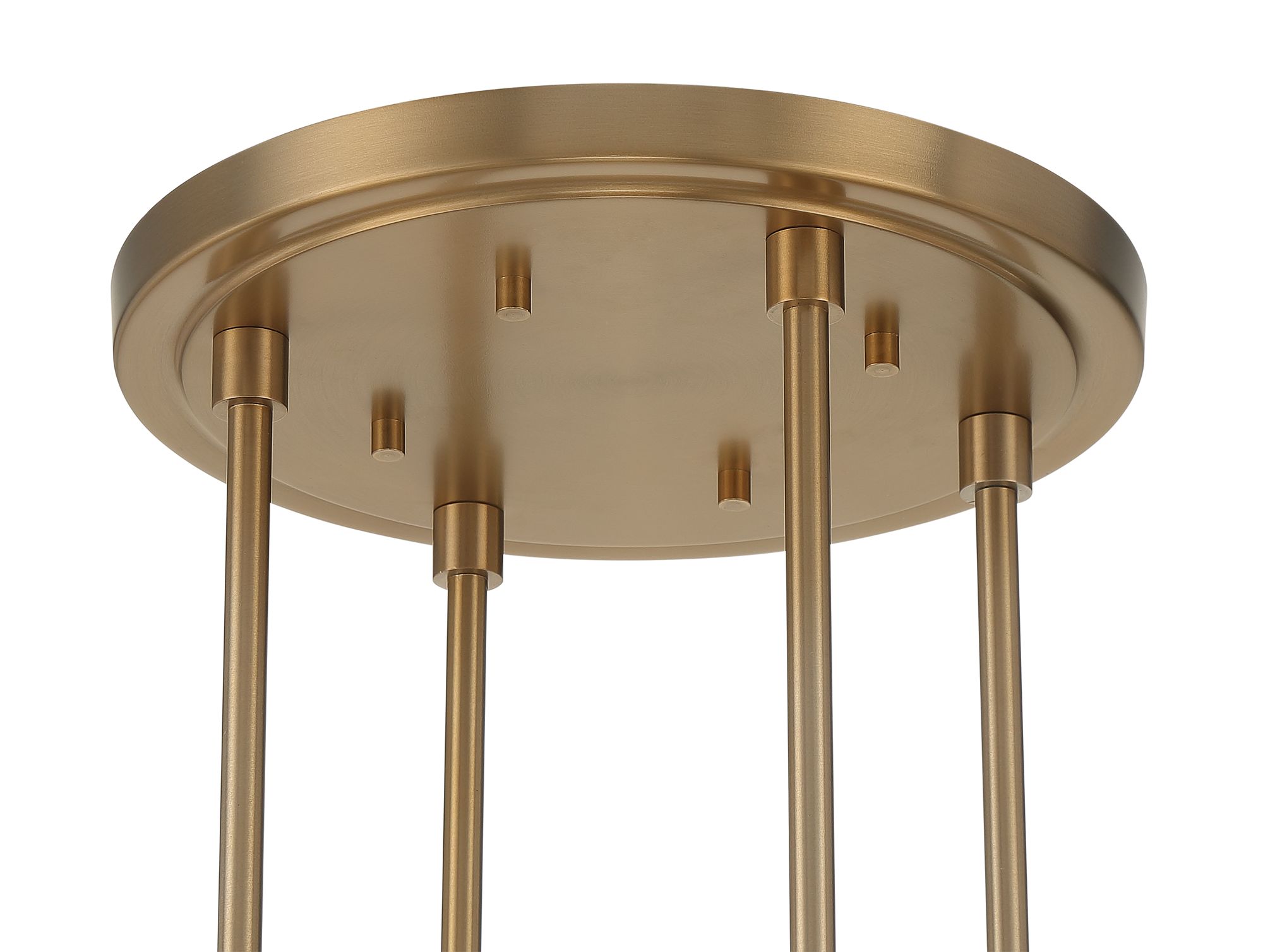Thumbnail3 of Possini Euro Aron 60" Wide 18-Light Modern Brass Ring Chandelier more views