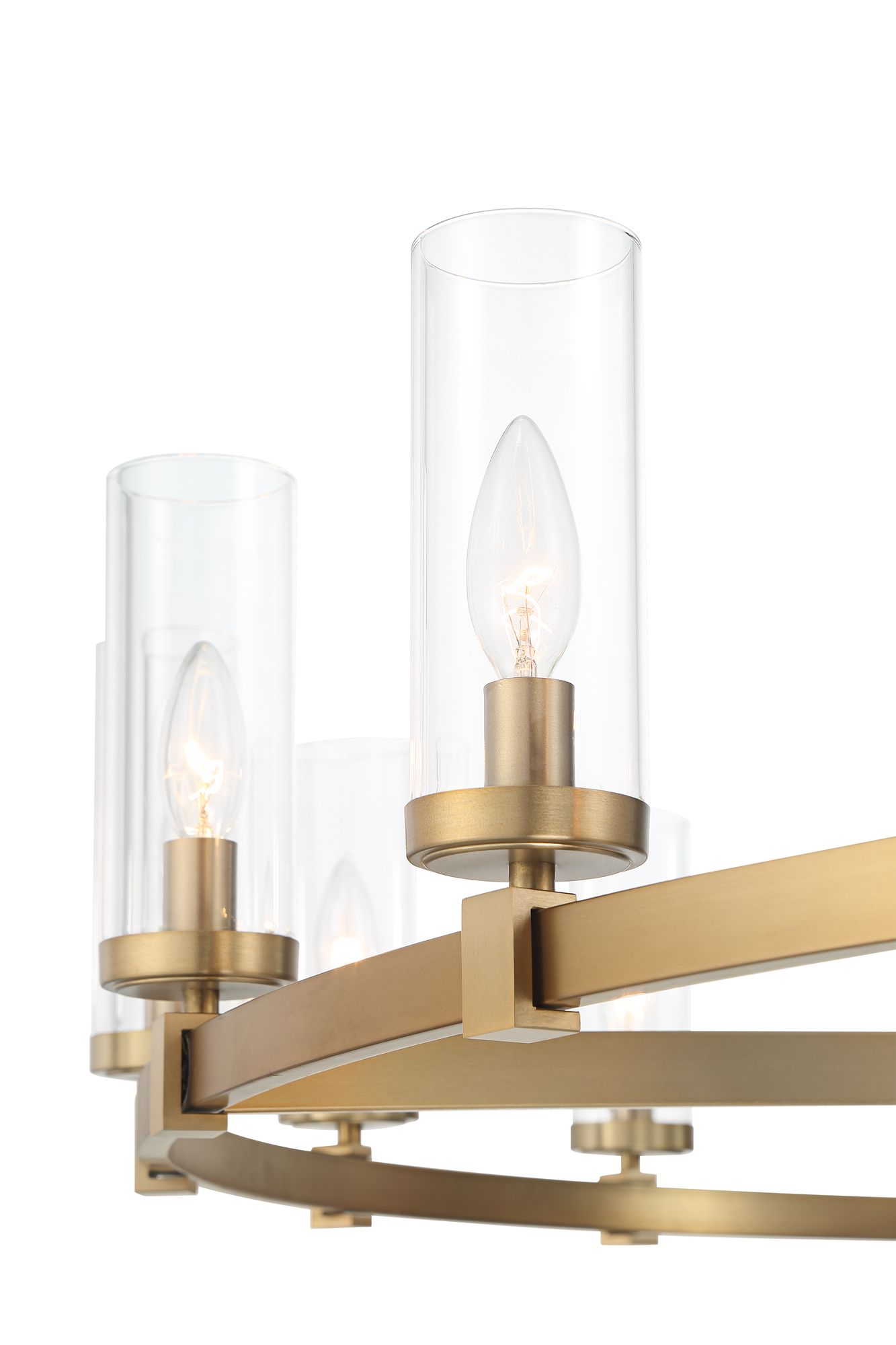 Watch A Video About the Stiffel Aron Brass 18 Light Wagon Wheel Chandelier