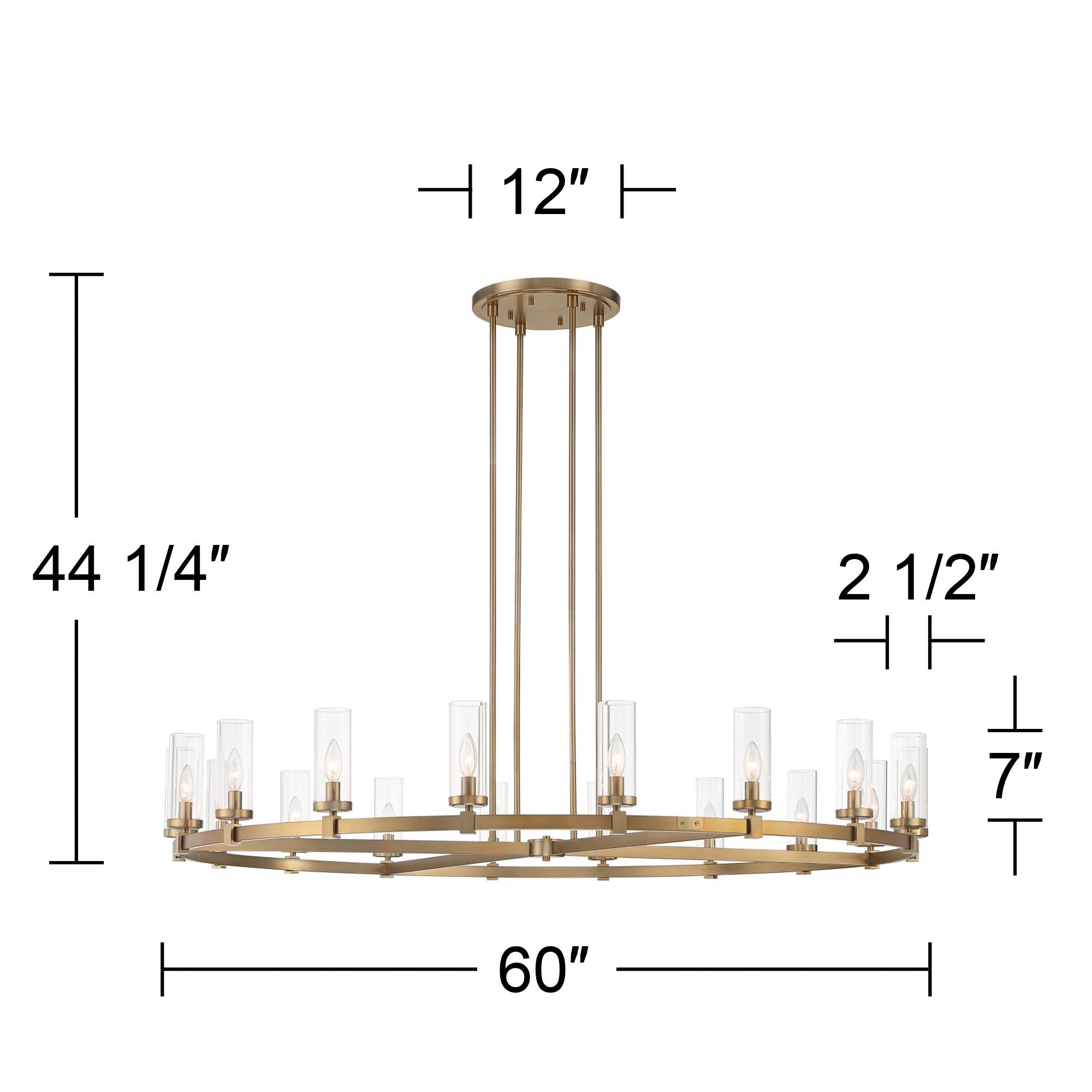 Watch A Video About the Stiffel Aron Brass 18 Light Wagon Wheel Chandelier