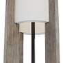 5_Possini Euro Arrista 63" Modern Gray Wash Cylinder Floor Lamp more views
