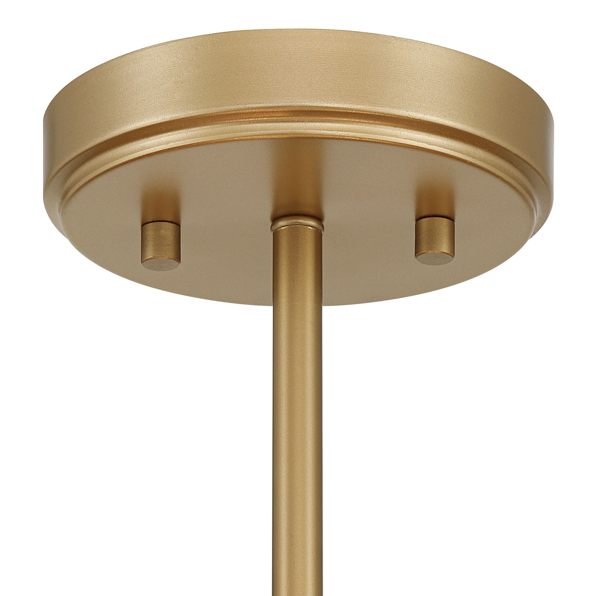 Image 5 Possini Euro Arundo 17 1/2" Wide Warm Brass 3-Light Pendant Light more views