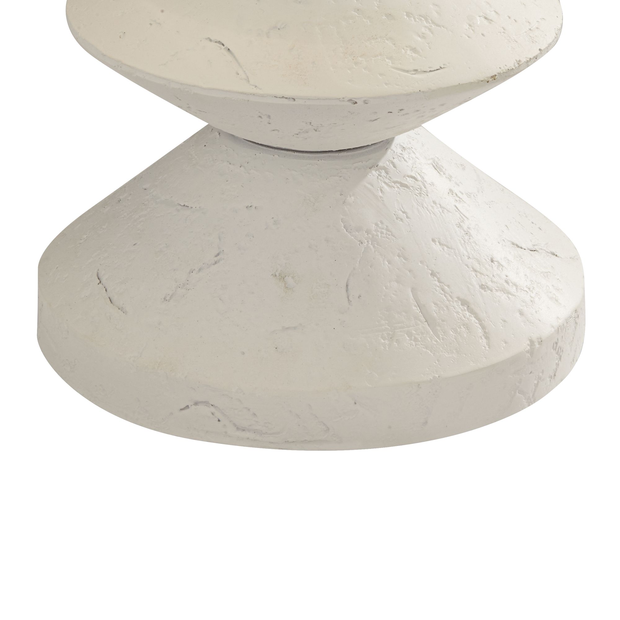 Image 7 Possini Euro Ashely 24 1/2" White Geometric Modern Table Lamp Set of 2 more views