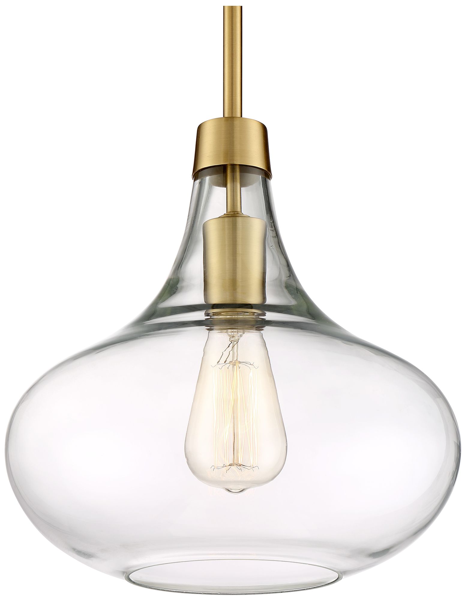 Watch A Video About the Possini Euro Asni Antique Gold and Glass Modern Mini Pendant