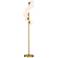 Possini Euro Astria 67" Contemporary Warm Gold 6-Light Tree Floor Lamp
