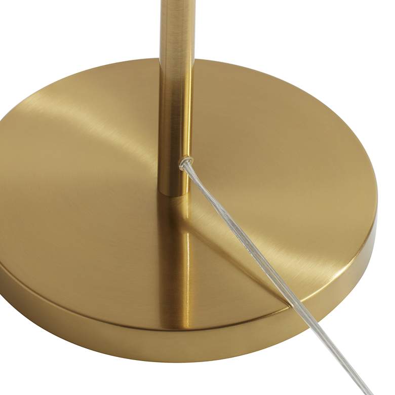 Image 7 Possini Euro Astria 67" Contemporary Warm Gold 6-Light Tree Floor Lamp more views