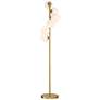 Possini Euro Astria 67" Contemporary Warm Gold 6-Light Tree Floor Lamp in scene
