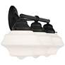 Possini Euro Astrid 27 1/4" Wide Black 3-Light Bath Light