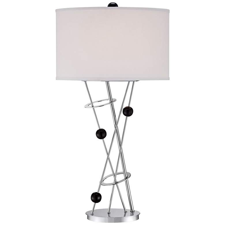 Image 1 Possini Euro Asymmetrical Dots 30 1/2 inch High Table Lamp