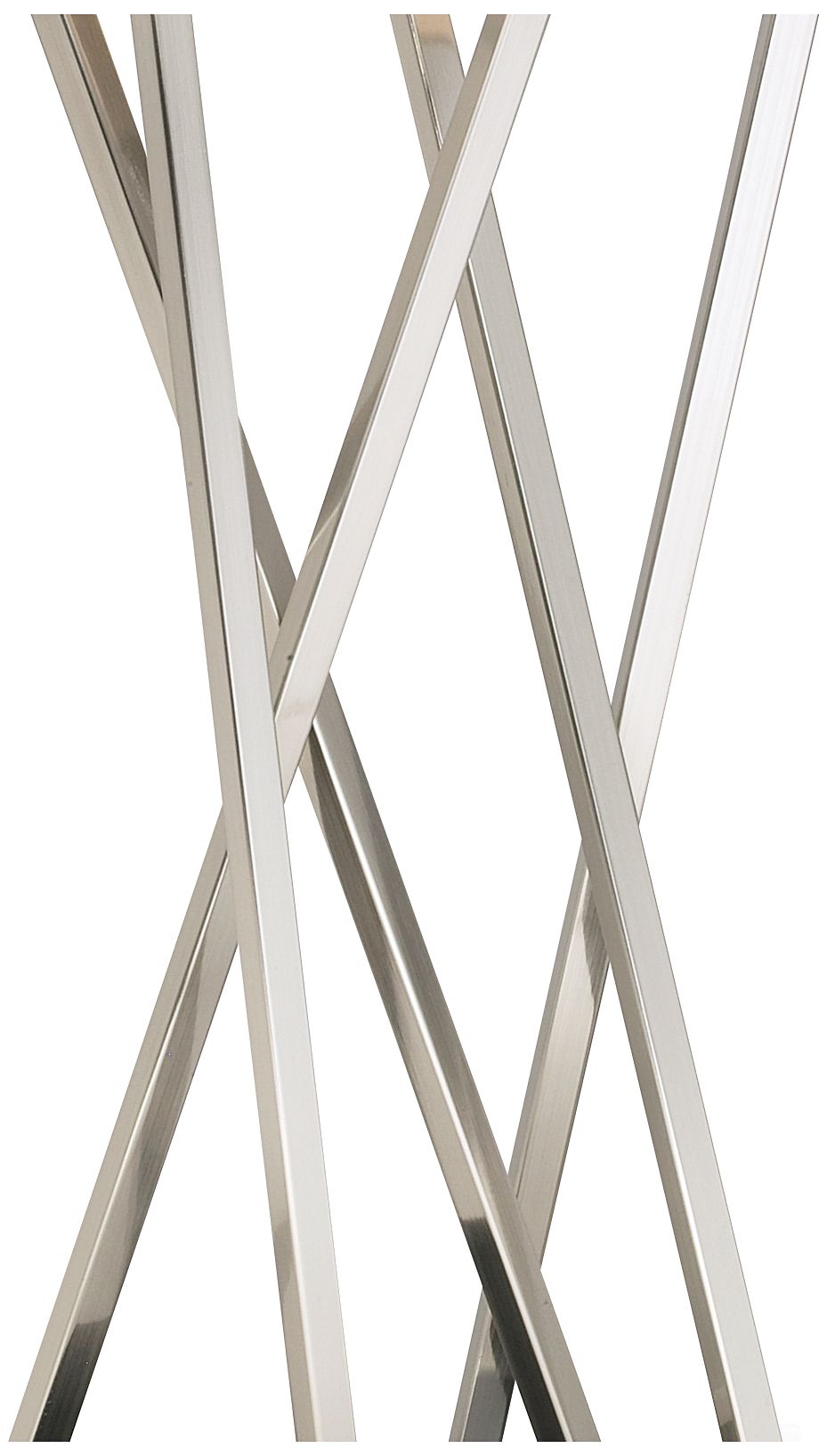 Image 4 Possini Euro Asymmetry Brushed Steel Table Lamp Set of 2 more views