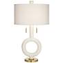 2_Possini Euro Athena 30 3/4" High Open Circle Modern Table Lamp