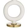 6_Possini Euro Athena 30 3/4" High Open Circle Modern Table Lamp more views