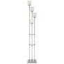 Possini Euro Athena 72" Nickel 4-Light Floor Lamp with Smart Socket in scene