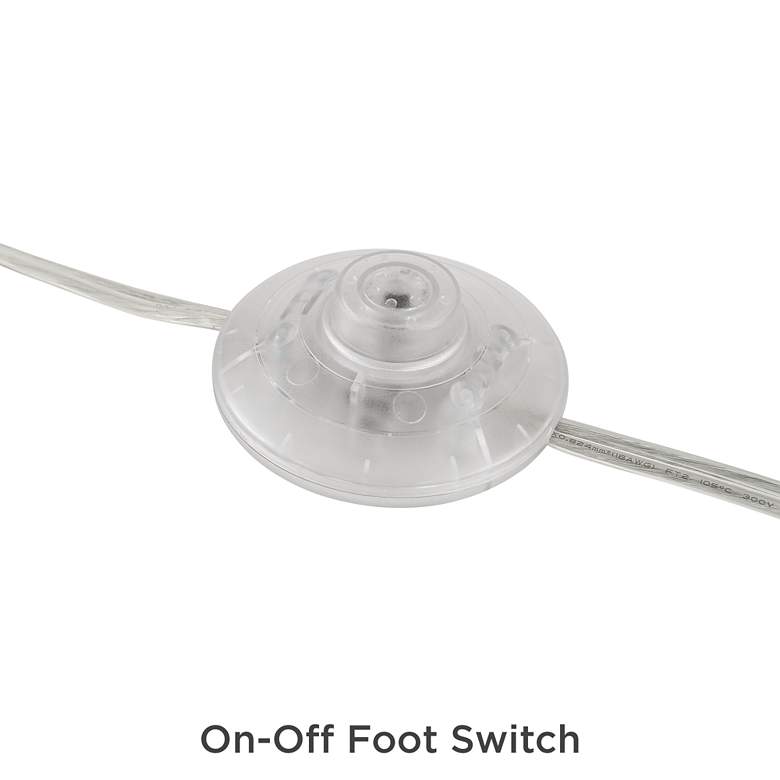 Image 7 Possini Euro Athena Brushed Nickel 4-Light Tree Floor Lamp with USB Dimmer more views