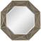 Possini Euro Aubrey 33" x 33" Champagne Beveled Wall Mirror