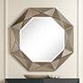 Thumbnail2 of Possini Euro Aubrey 33" x 33" Champagne Beveled Wall Mirror