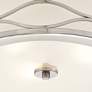 Possini Euro Austen 16" Wide Brushed Nickel Modern Ceiling Light