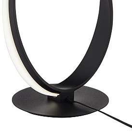 Image4 of Possini Euro Avante 23 1/2" High Modern LED Accent Table Lamp more views
