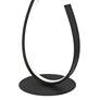 4_Possini Euro Avante 56 1/2" Modern Ribbon LED Floor Lamp Black more views